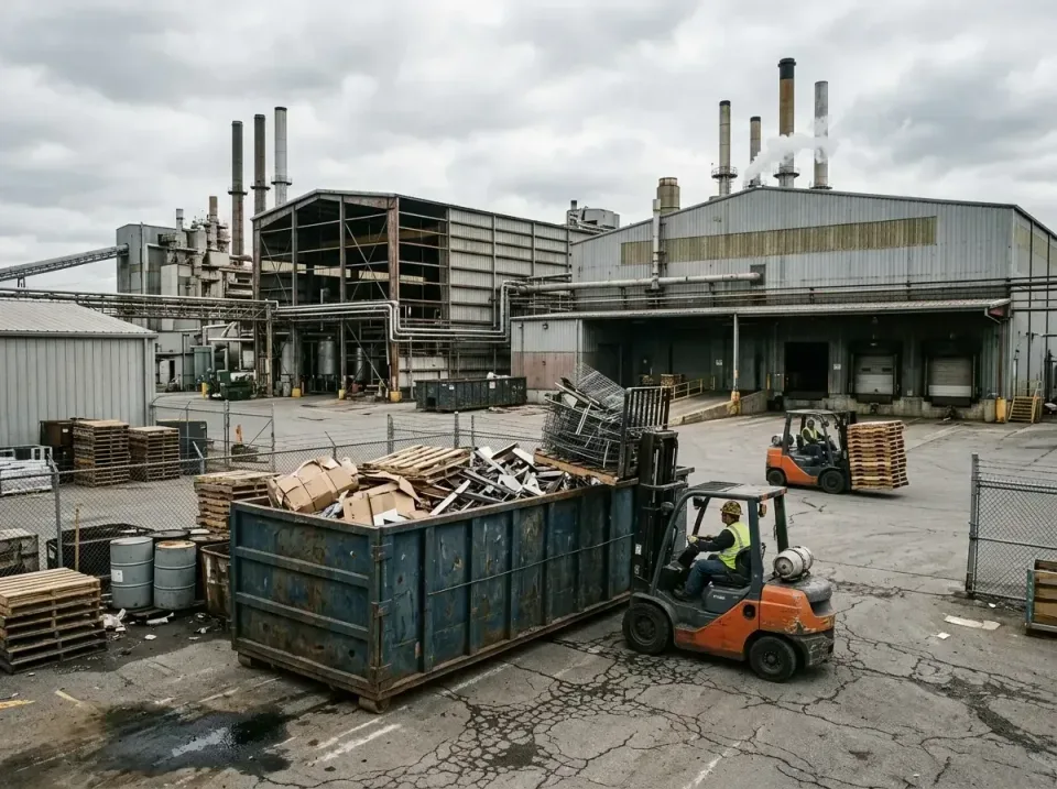 industrial-factory-scrap-conta-003 — frequently asked questions, Cheap Roll-off Dumpster Rentals in New London, OH